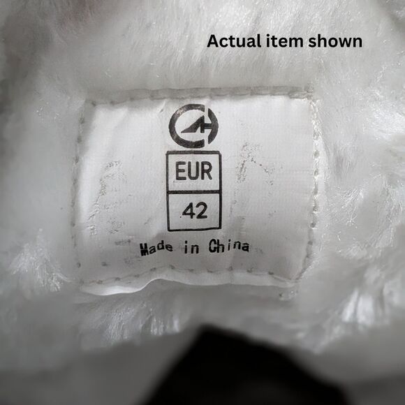 Thrift LifeX | New! 👢 NWOT TMA MAIA Polka Dot Faux Fur  👢 NWOT TMA MAIA Polka Dot Faux Fur Boots US 11 EUR 42